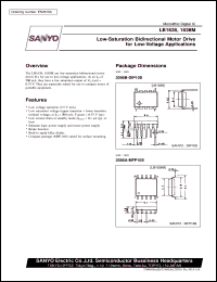 datasheet for LB1638 by SANYO Electric Co., Ltd.