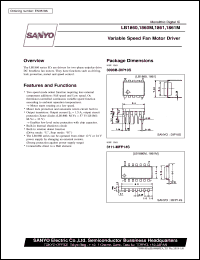 datasheet for LB1860 by SANYO Electric Co., Ltd.