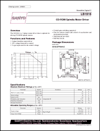 datasheet for LB1916 by SANYO Electric Co., Ltd.