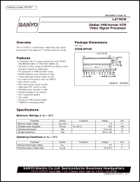 datasheet for LA7191N by SANYO Electric Co., Ltd.