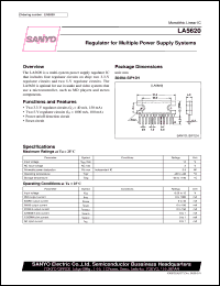 datasheet for LA5620 by SANYO Electric Co., Ltd.