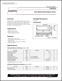 datasheet for LB1651D by SANYO Electric Co., Ltd.