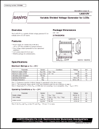 datasheet for LA5312V by SANYO Electric Co., Ltd.