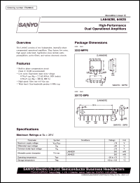 datasheet for LA6462M by SANYO Electric Co., Ltd.