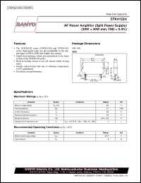 datasheet for STK4152II by SANYO Electric Co., Ltd.