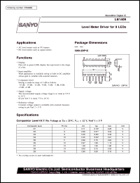 datasheet for LB1409 by SANYO Electric Co., Ltd.