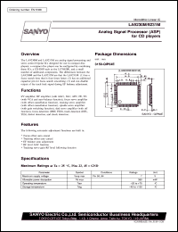 datasheet for LA9231M by SANYO Electric Co., Ltd.