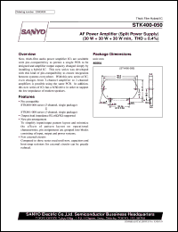 datasheet for STK400-050 by SANYO Electric Co., Ltd.