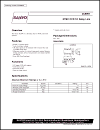 datasheet for LC8991 by SANYO Electric Co., Ltd.