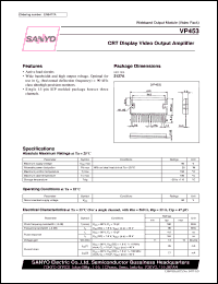 datasheet for VP453 by SANYO Electric Co., Ltd.