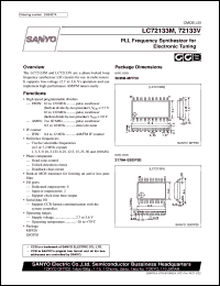datasheet for LC72133M by SANYO Electric Co., Ltd.