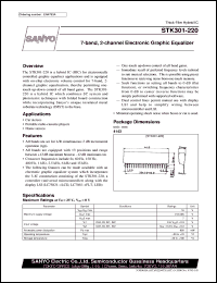 datasheet for STK301-220 by SANYO Electric Co., Ltd.
