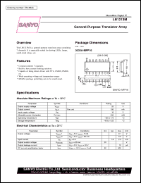 datasheet for LB1213M by SANYO Electric Co., Ltd.