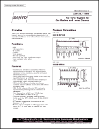 datasheet for LA1135 by SANYO Electric Co., Ltd.