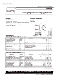 datasheet for FW202 by SANYO Electric Co., Ltd.