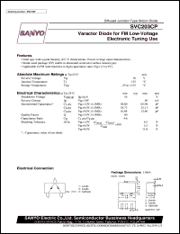 datasheet for SVC203CP by SANYO Electric Co., Ltd.
