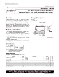 datasheet for LB1863M by SANYO Electric Co., Ltd.