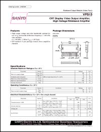 datasheet for VPS13 by SANYO Electric Co., Ltd.