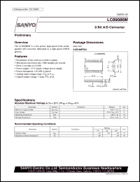 datasheet for LC89086M by SANYO Electric Co., Ltd.