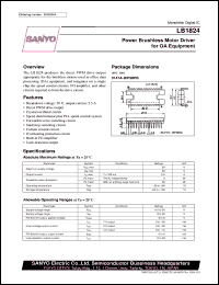 datasheet for LB1824 by SANYO Electric Co., Ltd.