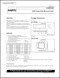 datasheet for LC86P5032 by SANYO Electric Co., Ltd.