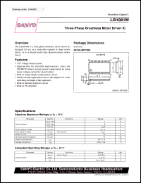 datasheet for LB1881M by SANYO Electric Co., Ltd.