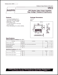 datasheet for VP513 by SANYO Electric Co., Ltd.