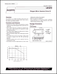 datasheet for LB1872 by SANYO Electric Co., Ltd.