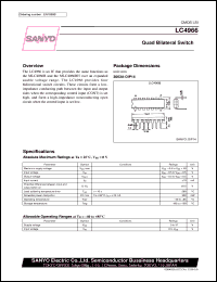 datasheet for LC4966 by SANYO Electric Co., Ltd.