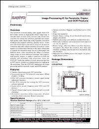 datasheet for LC821031 by SANYO Electric Co., Ltd.