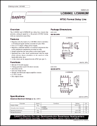 datasheet for LC89962 by SANYO Electric Co., Ltd.
