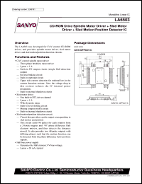 datasheet for LA6503 by SANYO Electric Co., Ltd.