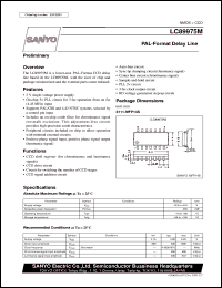 datasheet for LC89975M by SANYO Electric Co., Ltd.