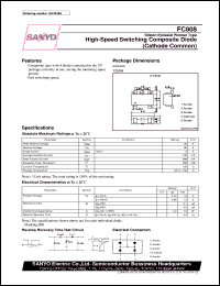 datasheet for FC808 by SANYO Electric Co., Ltd.