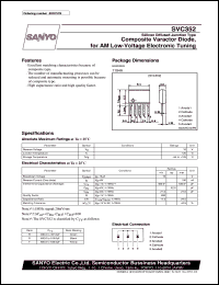 datasheet for SVC352 by SANYO Electric Co., Ltd.