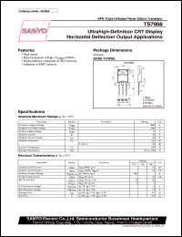 datasheet for TS7988 by SANYO Electric Co., Ltd.