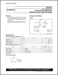 datasheet for 1SV272 by SANYO Electric Co., Ltd.