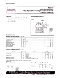 datasheet for FC807 by SANYO Electric Co., Ltd.