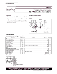 datasheet for FP101 by SANYO Electric Co., Ltd.