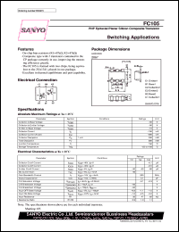 datasheet for FC105 by SANYO Electric Co., Ltd.