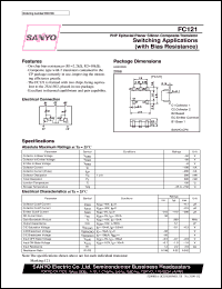 datasheet for FC121 by SANYO Electric Co., Ltd.