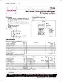 datasheet for FC150 by SANYO Electric Co., Ltd.