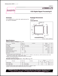 datasheet for LC99063-LF2 by SANYO Electric Co., Ltd.