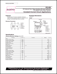 datasheet for FC155 by SANYO Electric Co., Ltd.