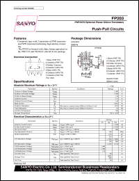 datasheet for FP203 by SANYO Electric Co., Ltd.