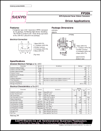 datasheet for FP209 by SANYO Electric Co., Ltd.