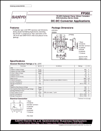 datasheet for FP302 by SANYO Electric Co., Ltd.