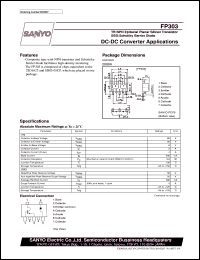 datasheet for FP303 by SANYO Electric Co., Ltd.