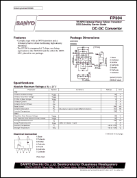 datasheet for FP304 by SANYO Electric Co., Ltd.