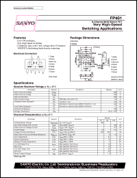 datasheet for FP401 by SANYO Electric Co., Ltd.